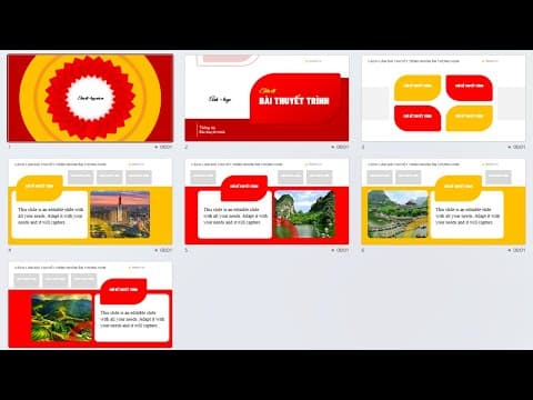 Morph Chuyên Đề Du Lịch - Slide Thuyết Trình Trực Quan Cho Học Sinh, Sinh Viên
