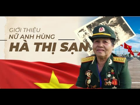 SLIDE BÀ HÀ THỊ SẠN – ANH HÙNG LỰC LƯỢNG VŨ TRANG NHÂN DÂN