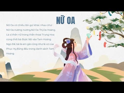 SLIDE NỮ OA – HUYỀN THOẠI SÁNG THẾ VÀ BIỂU TƯỢNG CỦA SỰ SỐNG