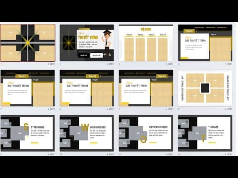 Morph Chuyên Đề Lịch Sử - Slide Thuyết Trình Timeline Sự Kiện Dễ Chỉnh Sửa