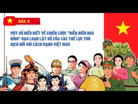 Slide Chiến Lược Diễn Biến Hòa Bình Bạo Loạn Lật Đổ