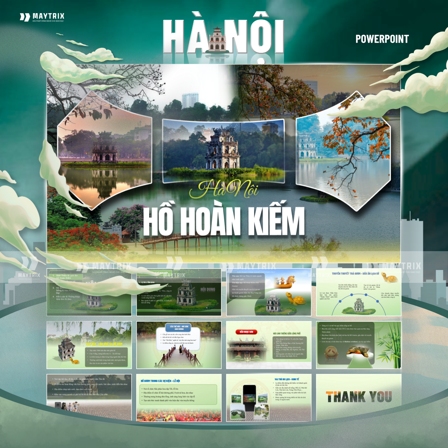 Slide Hồ Hoàn Kiếm - Biểu Tượng Văn Hóa Giữa Lòng Thủ Đô thumbnail
