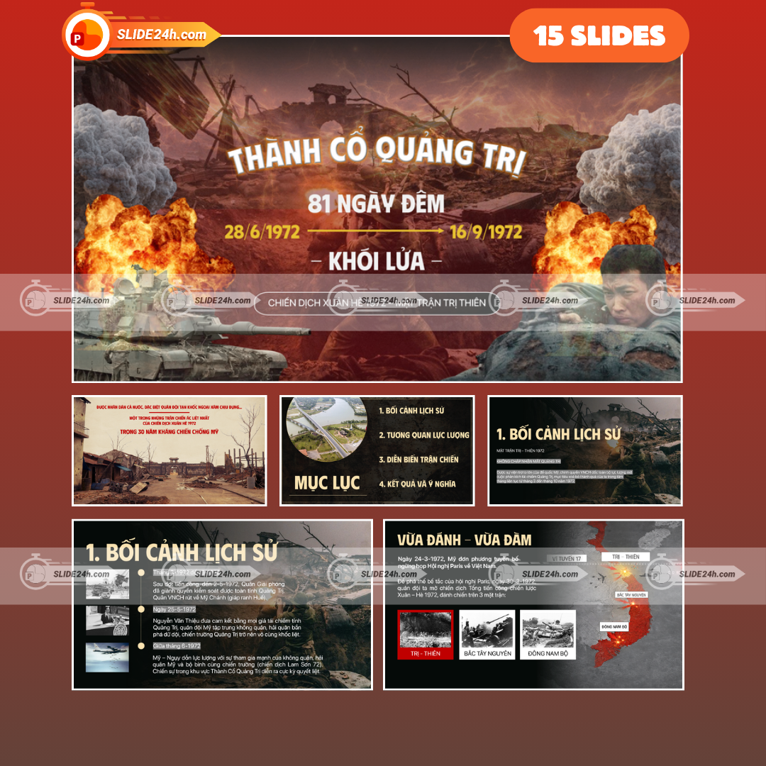 Slide Thành Cổ Quảng Trị 81 Ngày Đêm – Phân Tích Lịch Sử Chiến Tranh Việt Nam 1972 thumbnail