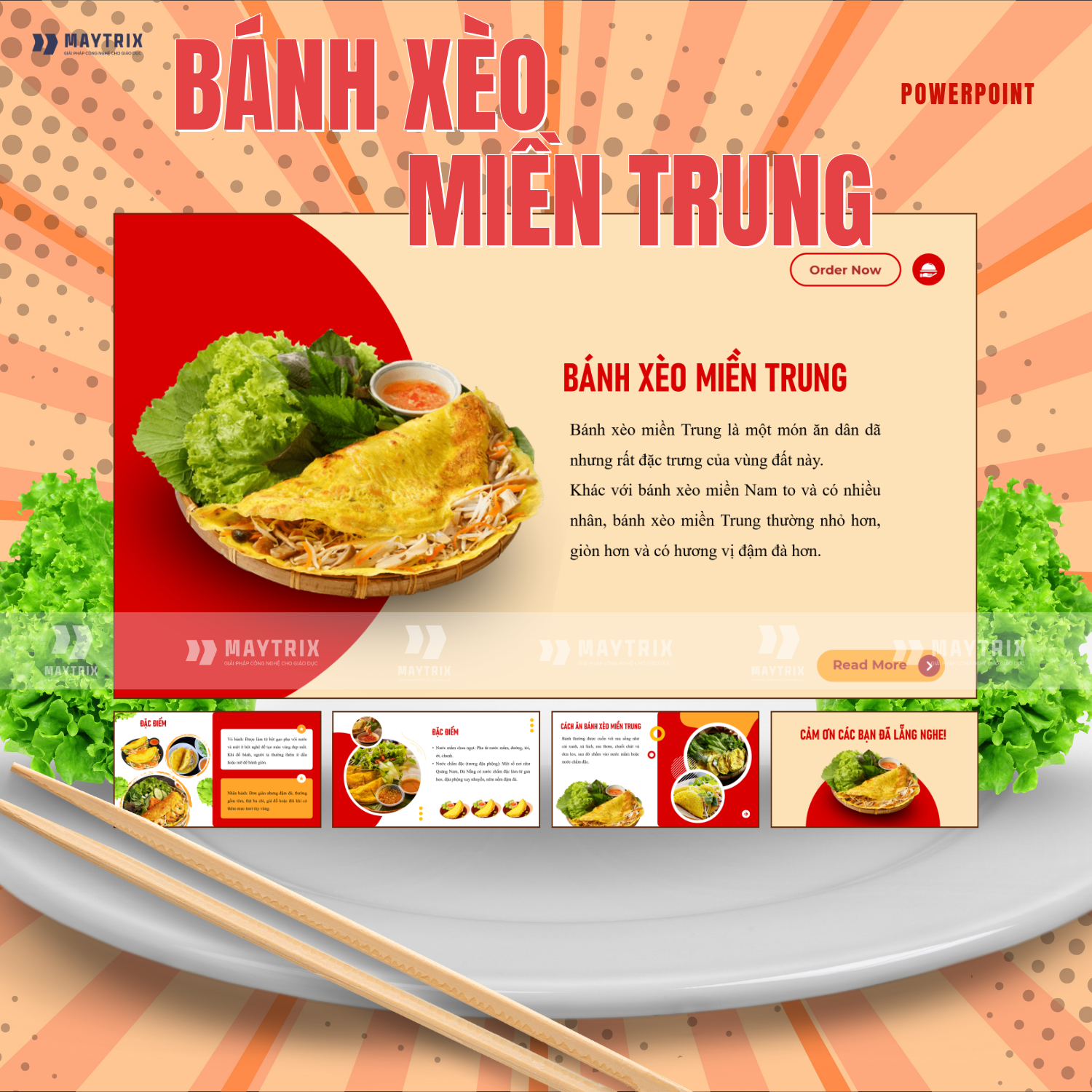 Slide Bánh Xèo Miền Trung – Hương Vị Dân Dã Đậm Đà Bản Sắc thumbnail