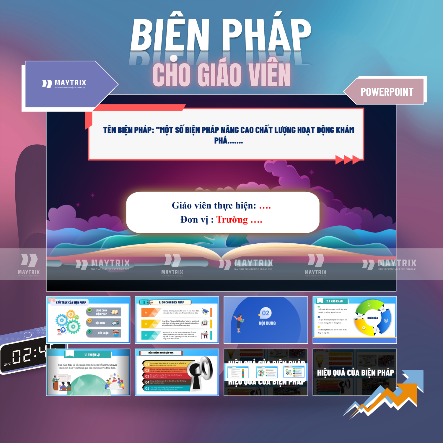 Slide Biện Pháp Sáng Kiến Kinh Nghiệm Dành Cho Giáo Viên thumbnail