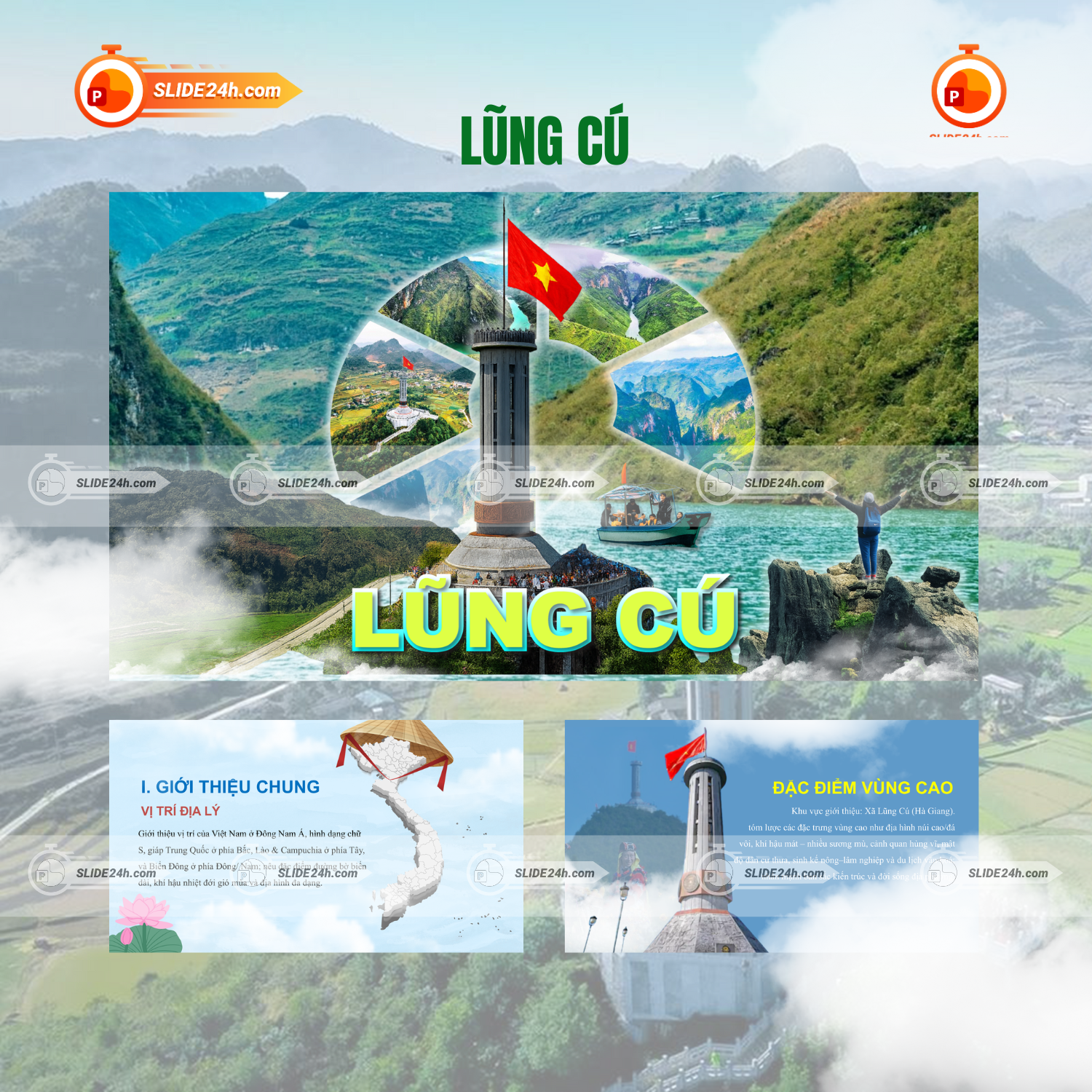 Slide Lũng Cú - Vẻ Đẹp Nguyên Sơ Của Hà Giang thumbnail