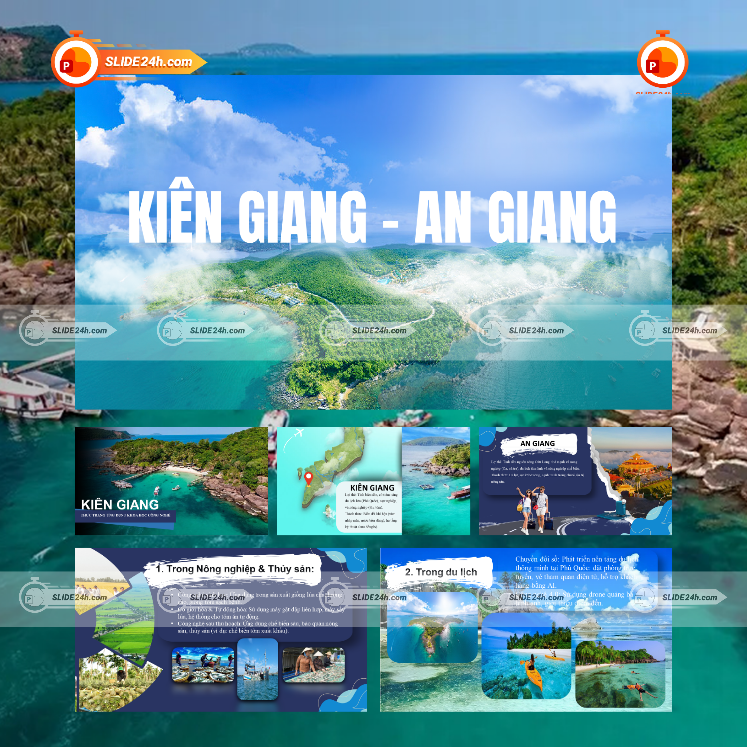 Slide Kiên Giang - An Giang: Ứng Dụng Khoa Học Công Nghệ Trong Phát Triển Địa Phương thumbnail