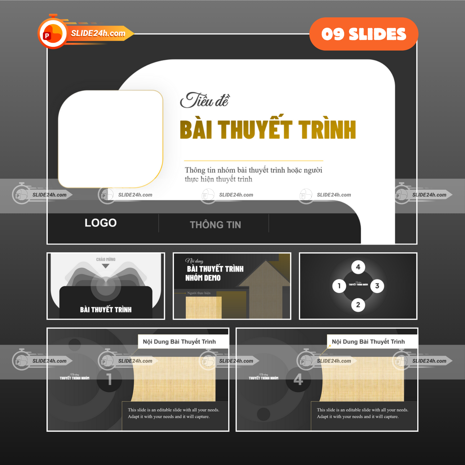 Morph Chuyên Đề Sau Đại Học - Slide Thuyết Trình Học Thuật Chuyên Nghiệp, Mượt Mà thumbnail