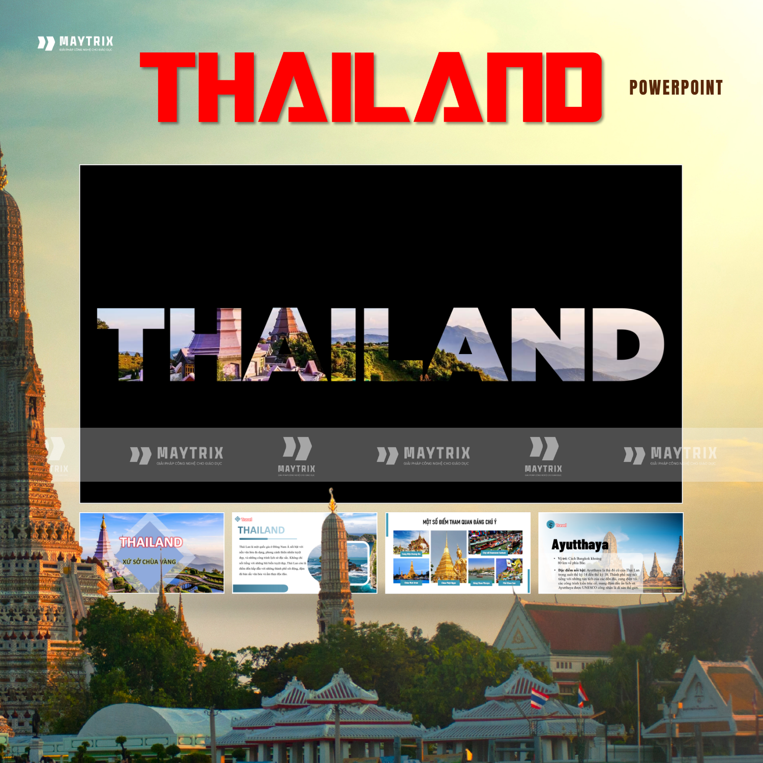 Slide Du Lịch Thái Lan – Hành Trình Khám Phá Xứ Sở Chùa Vàng thumbnail