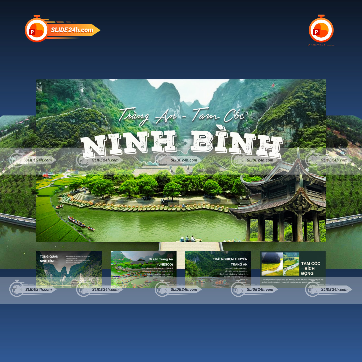 Slide Ninh Bình - Vẻ Đẹp Non Nước Hữu Tình thumbnail