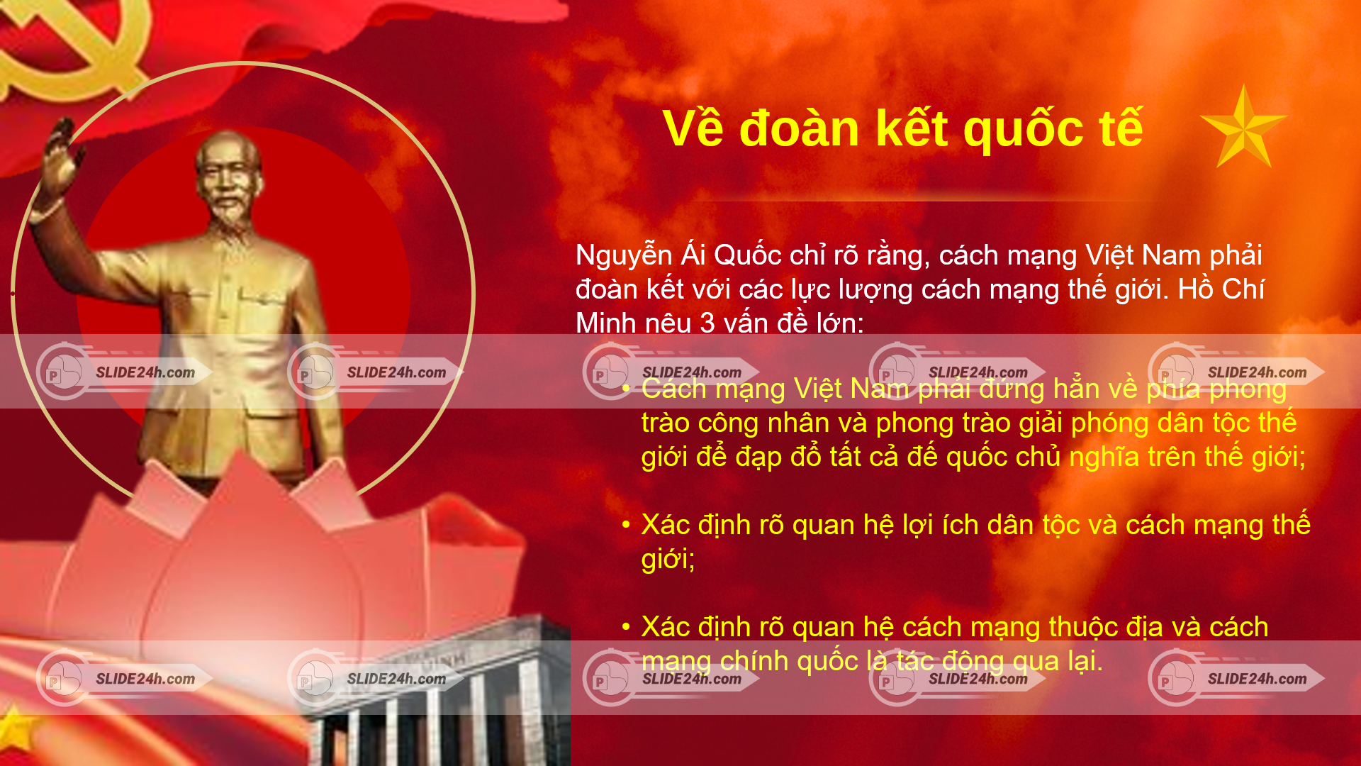 Bàn về tinh thần đoàn kết quốc tế