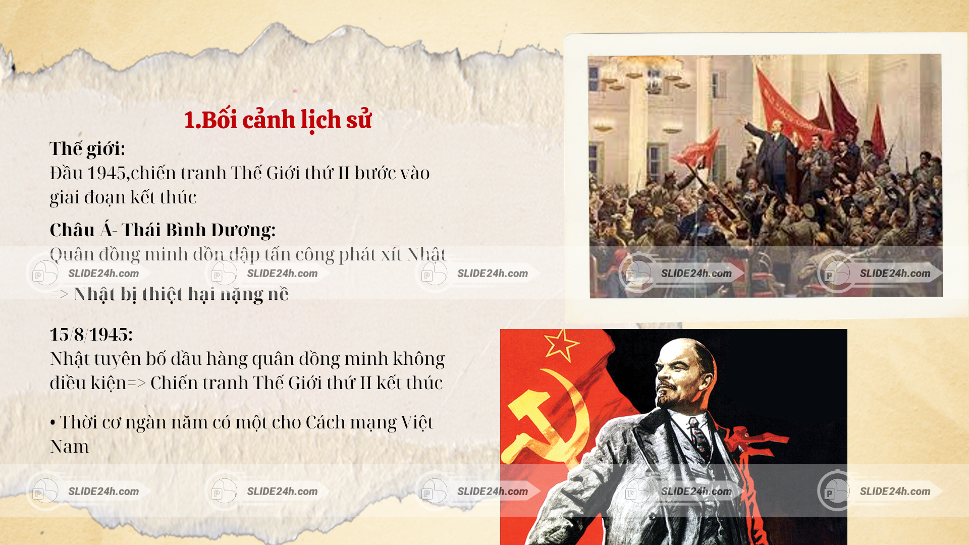 Bối cảnh thế giới năm 1945