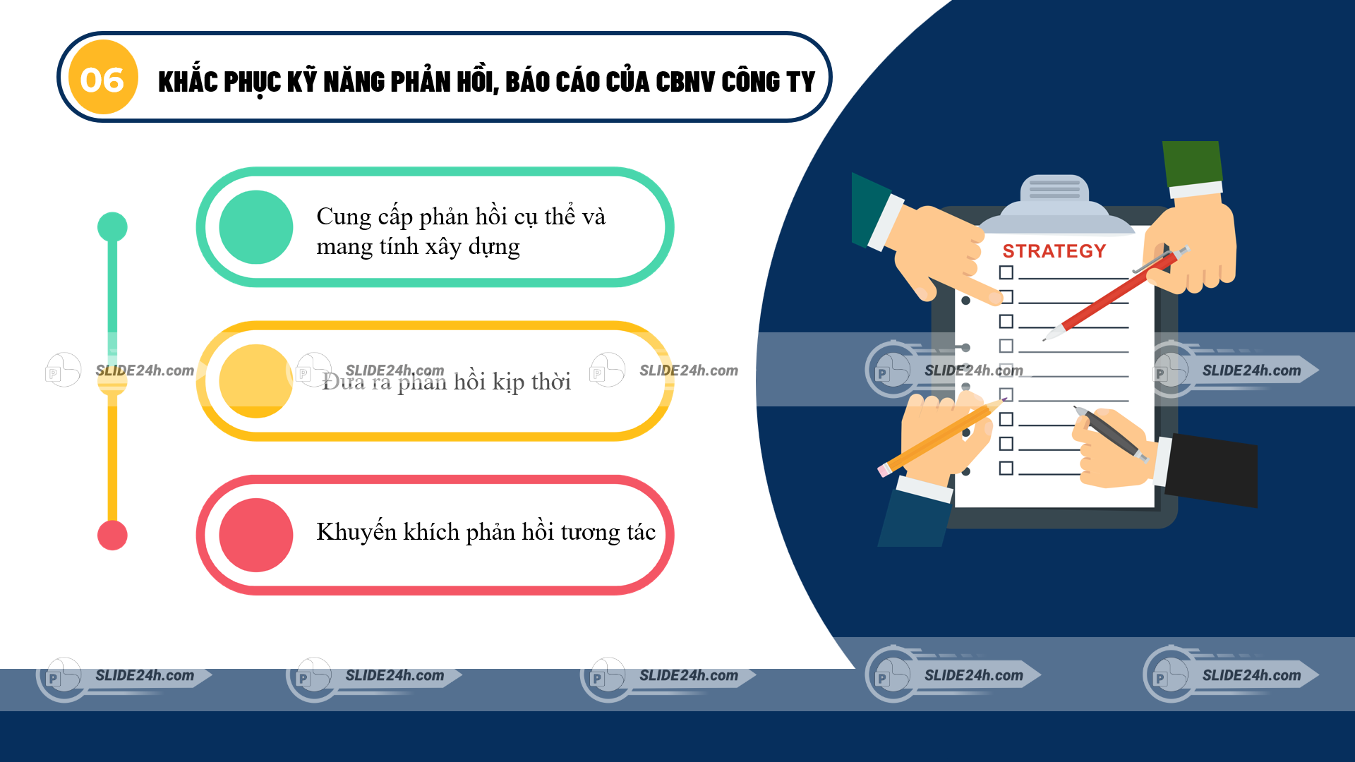 Các biện pháp khắc phục 