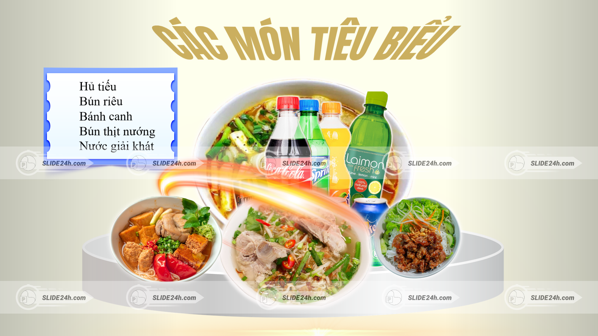 Các món ăn tiêu biểu tại chợ nổi