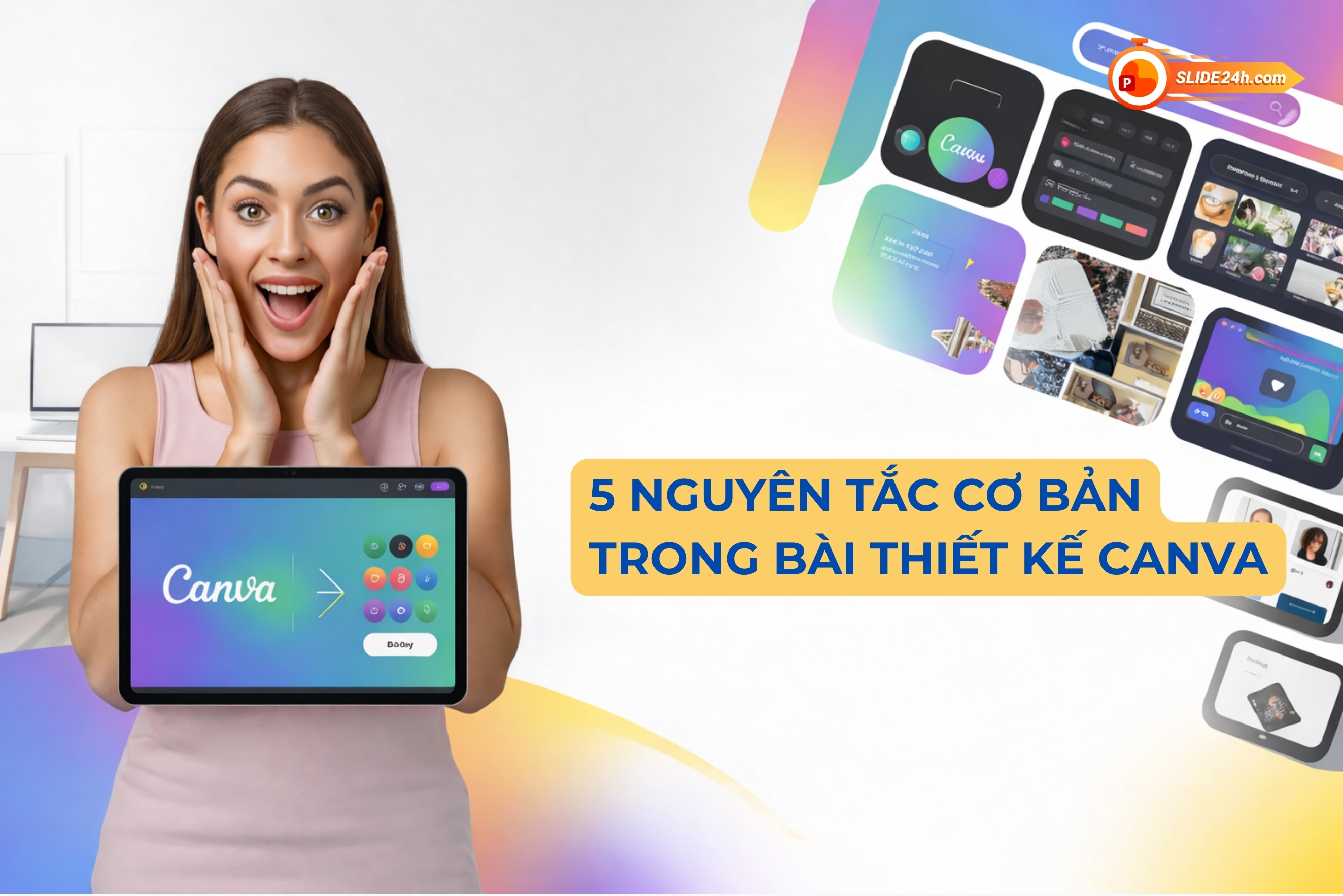 Cách làm bài thuyết trình trên Canva đẹp và gọn