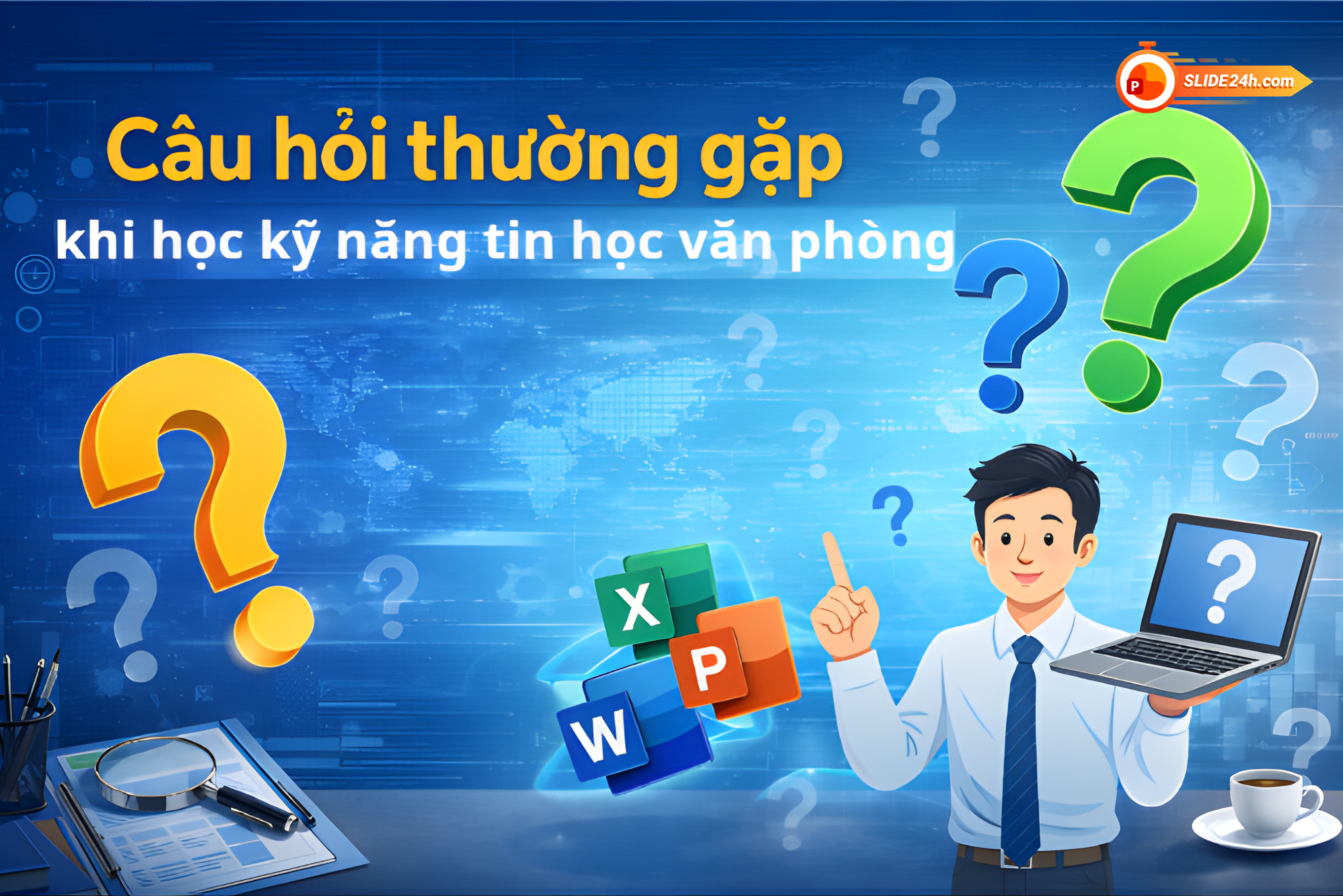 Câu hỏi thường gặp khi học kỹ năng tin học văn phòng