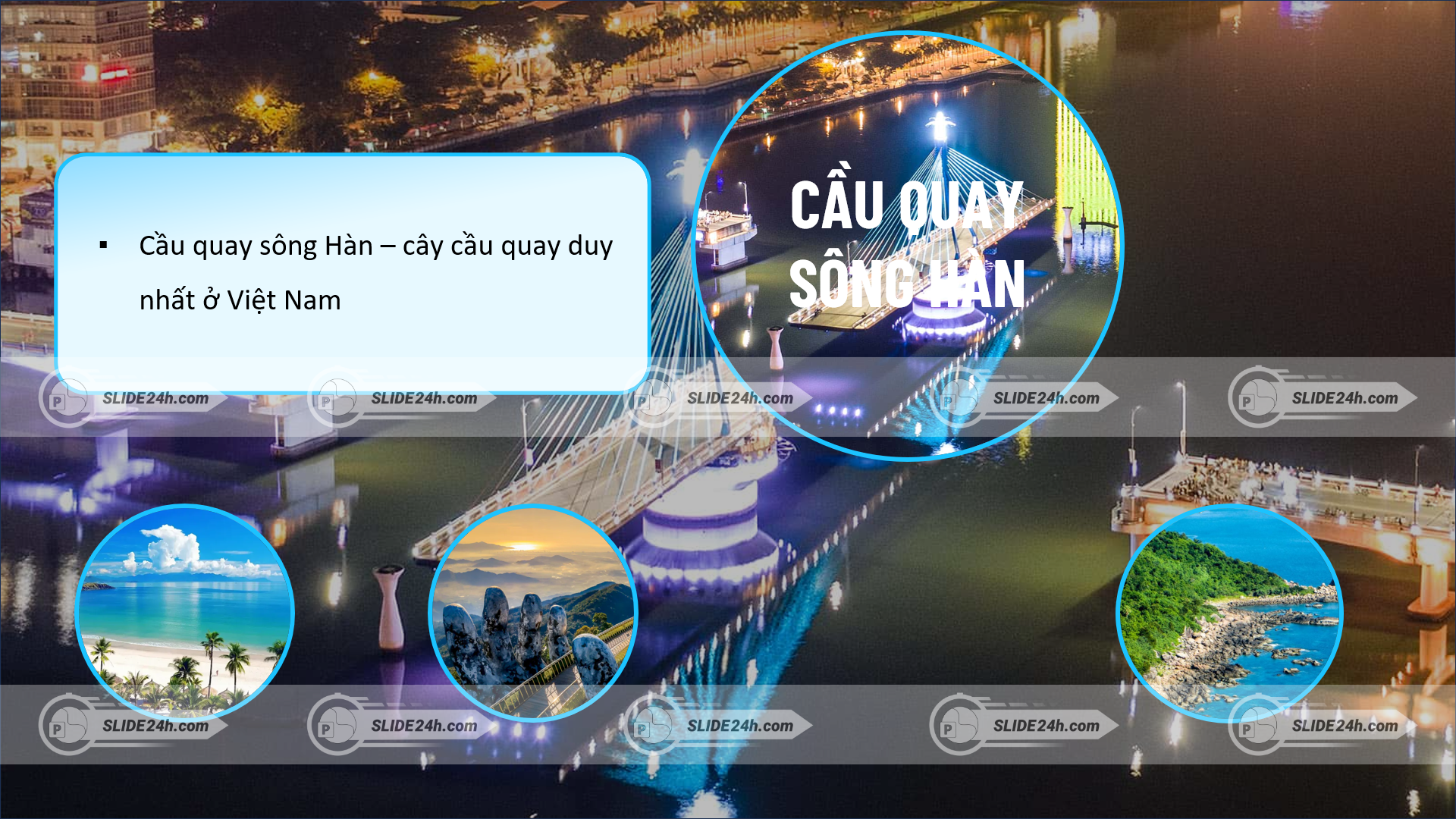 Cầu quay Sông Hàn - cây cầu quay đầu tiên tại Việt Nam