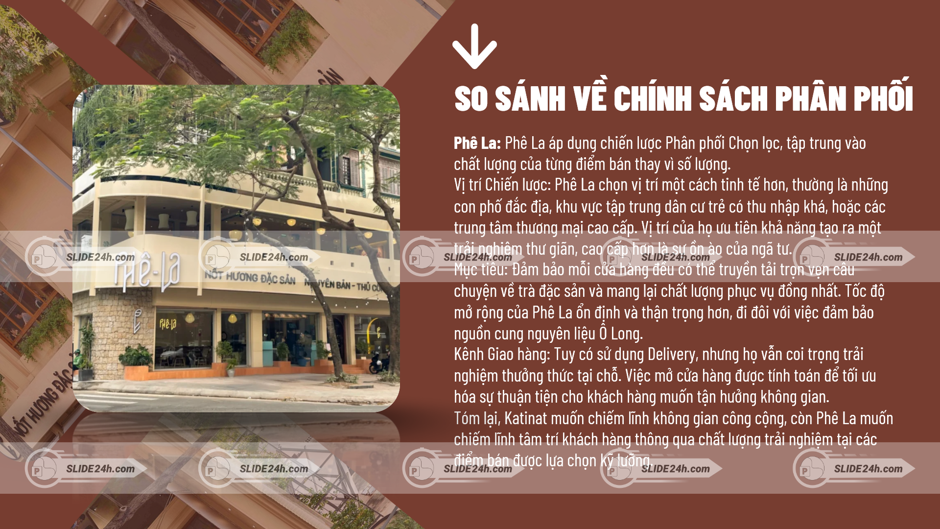 Chính sách phân phối Phê La