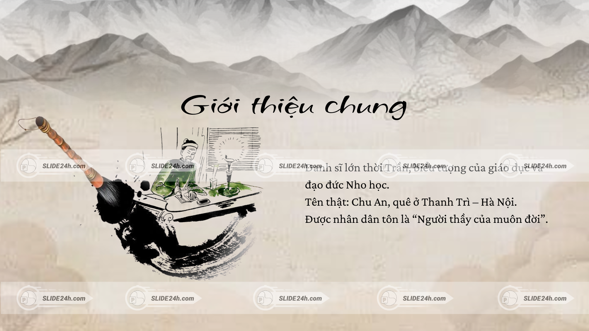 Chu Văn An - biểu tượng giáo dục
