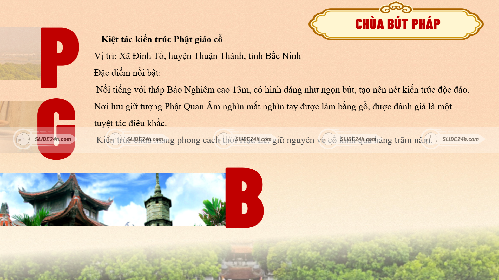 chùa bút pháp