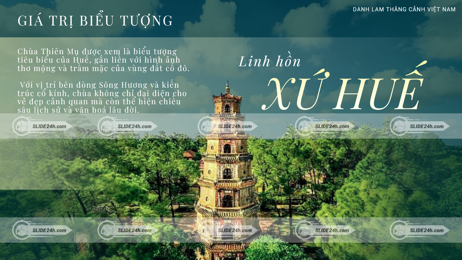 Chùa Thiên Mụ - biểu tượng của xứ Huế