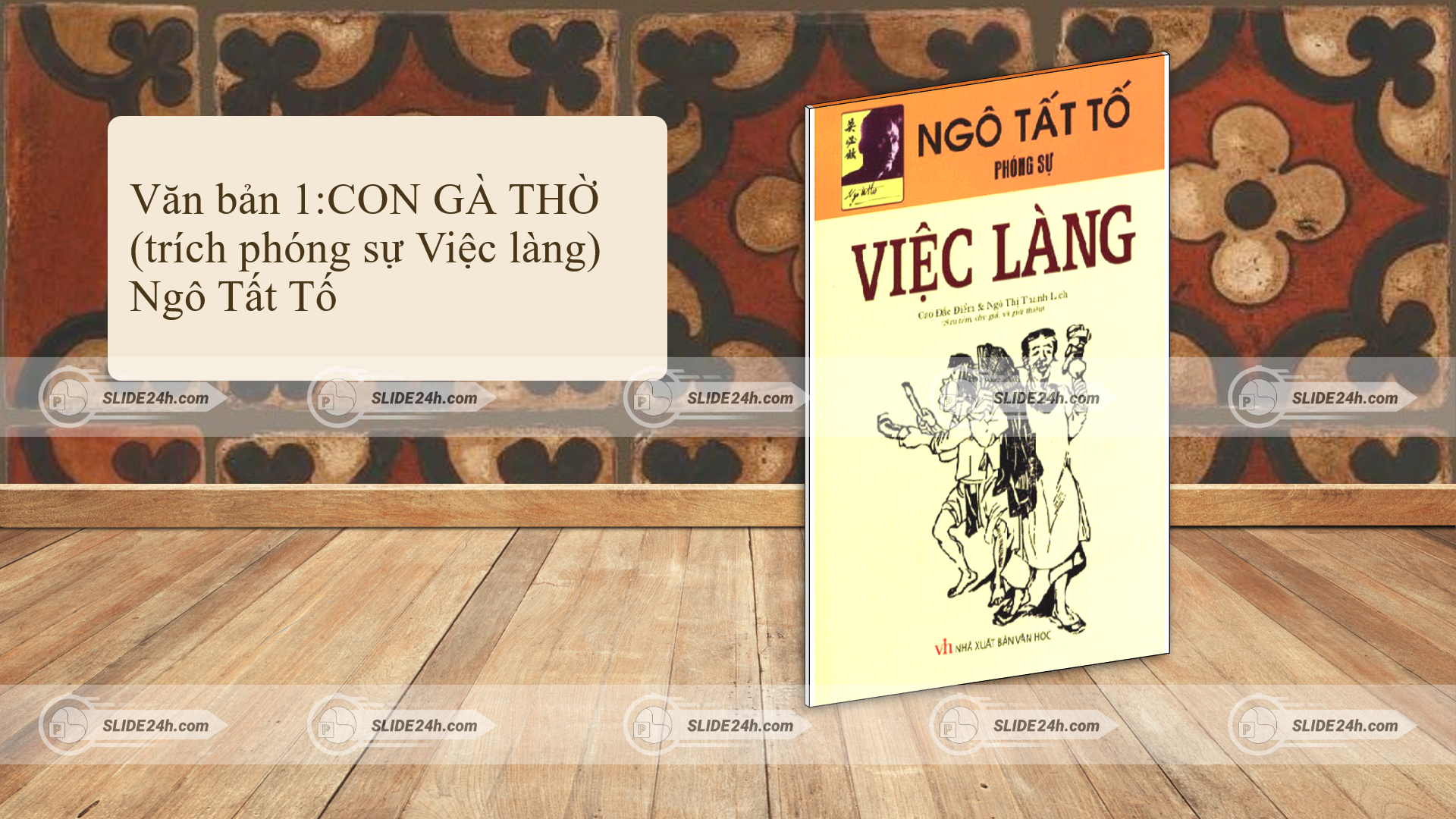"Con gà thờ" trích từ phóng sự Việc làng