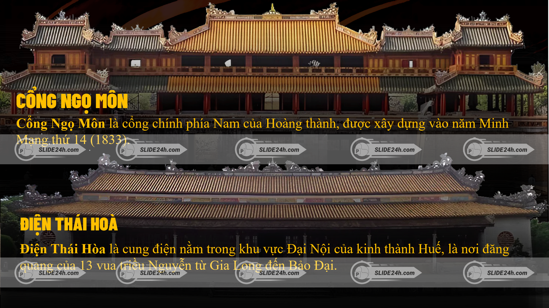 Cổng Ngọ Môn và Điện Thái Hòa