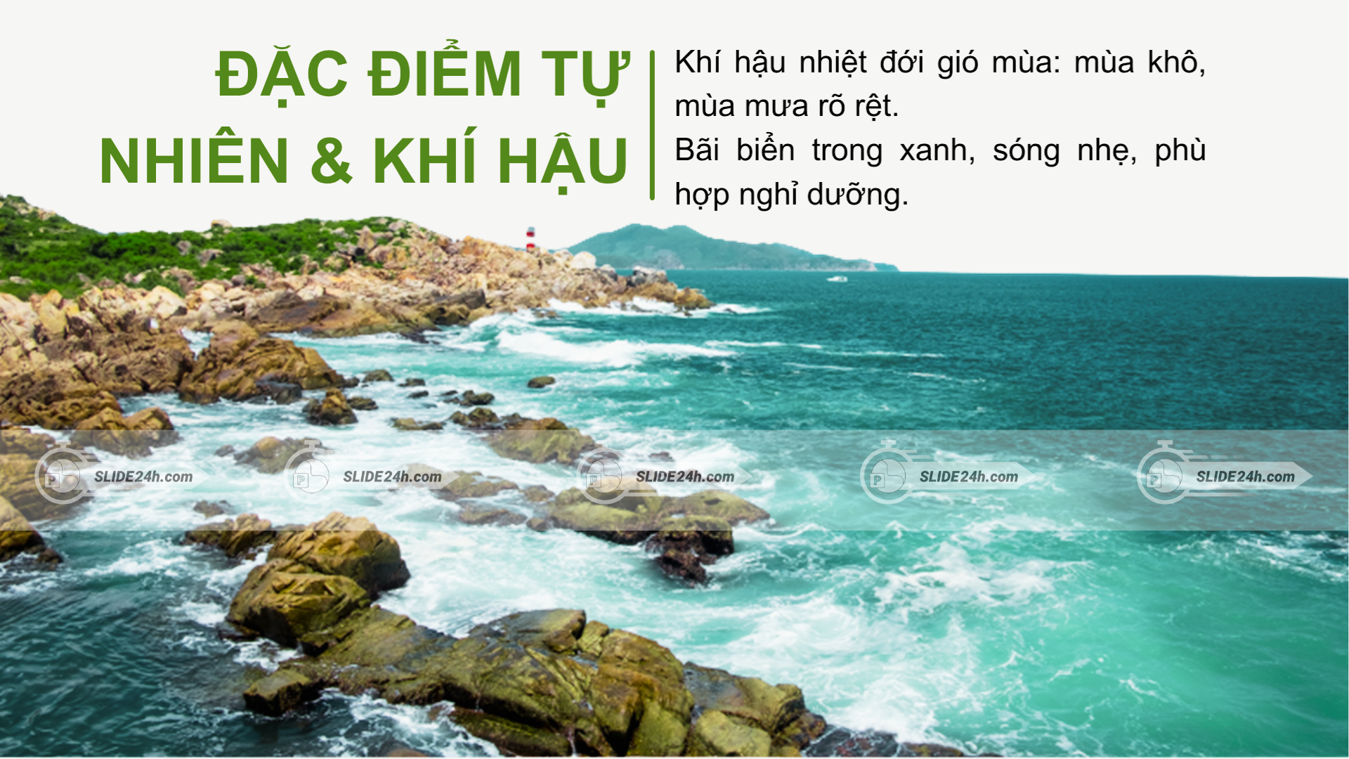 Đặc điểm tự nhiên và khí hậu Tuy Hòa