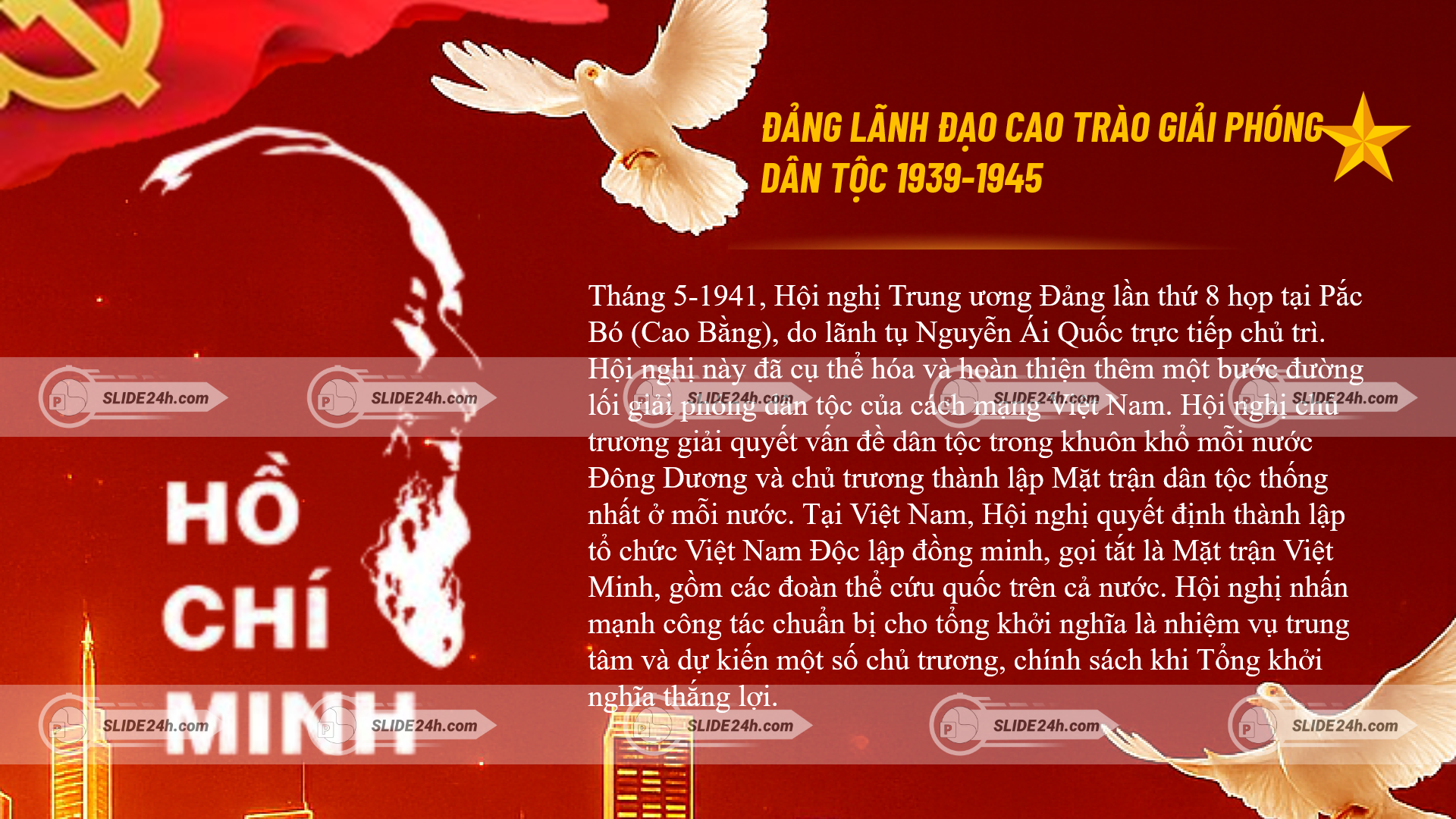 đảng lãnh đạo cao trào giải phóng dân tộc giai đoạn 1939-1945