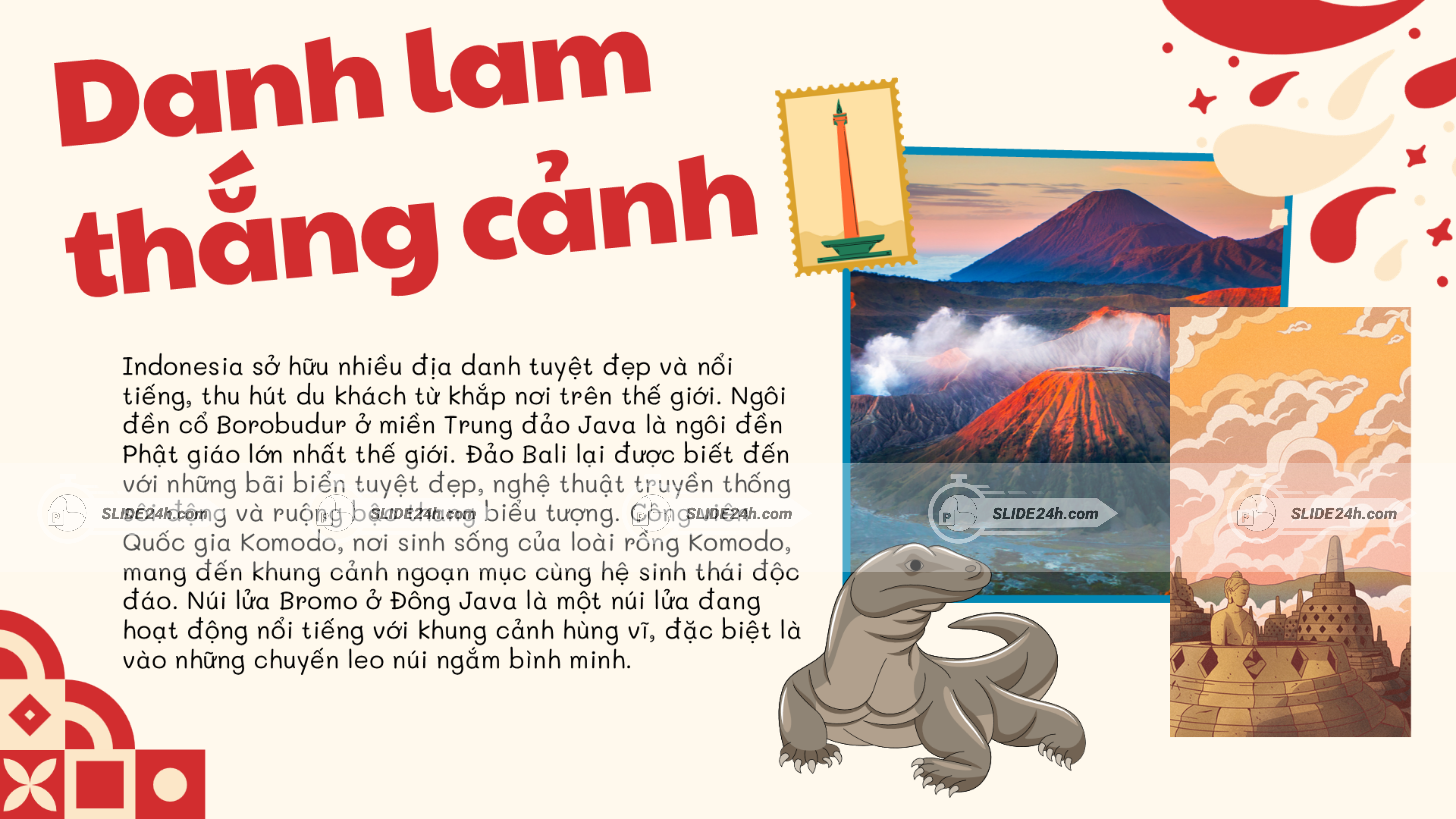 danh lam thắng cảnh tại indonesia