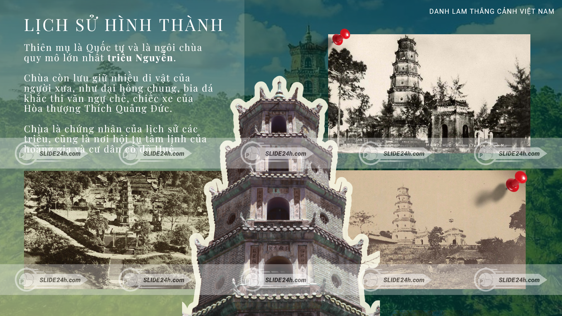Dấu ấn lịch sử của Chùa Thiên Mụ