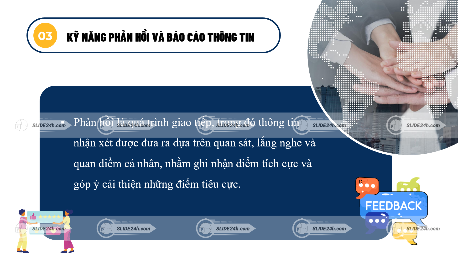 Định nghĩa kỹ năng phản hồi thông tin