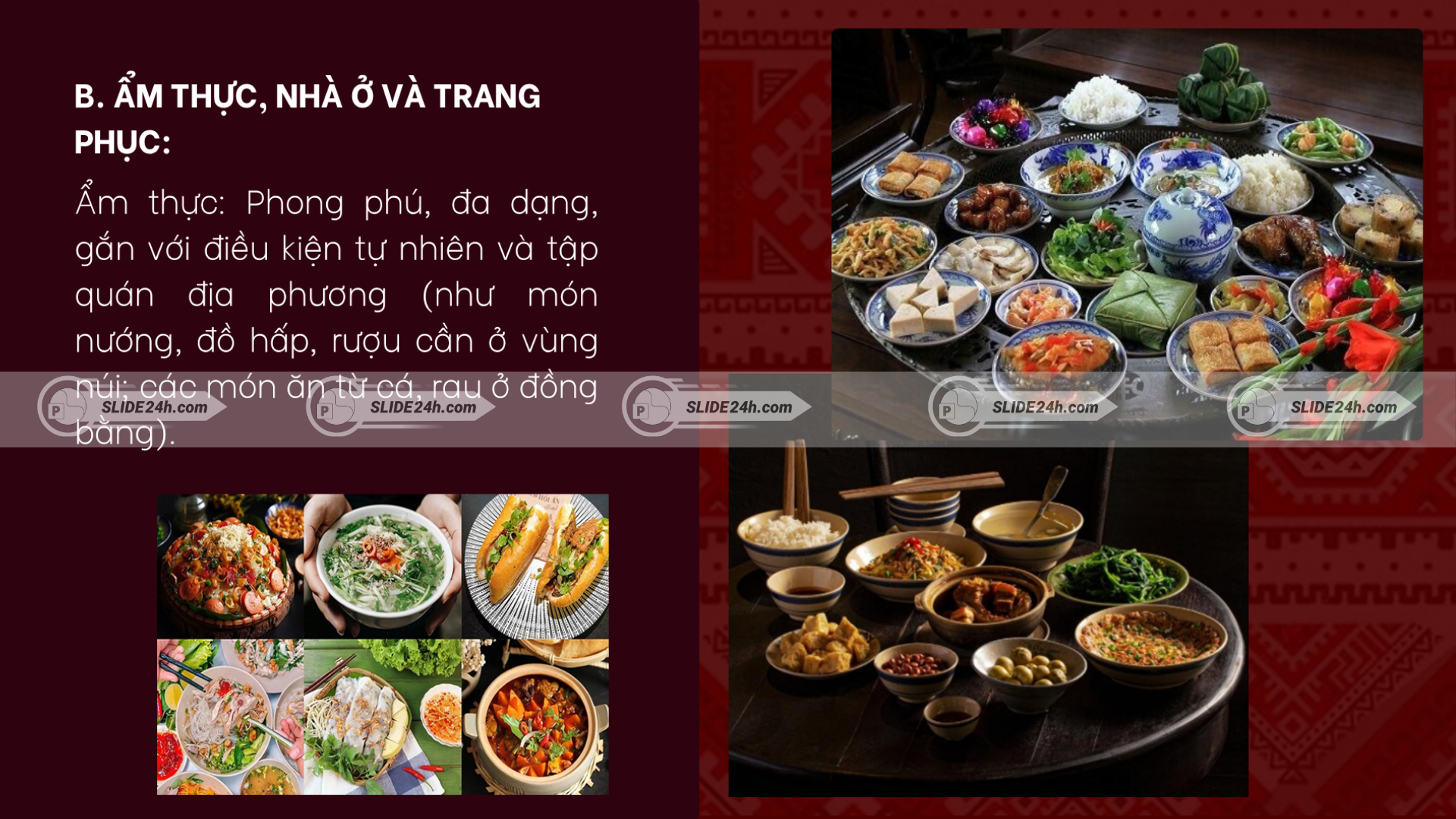 Đời sống vật chất dân tộc Việt Nam