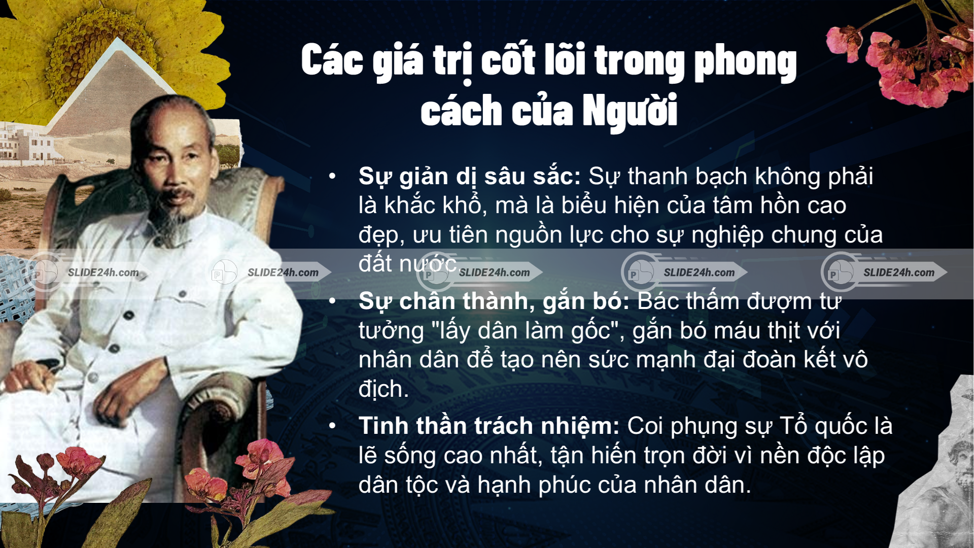 Giá trị cốt lõi của phong cách Hồ Chí Minh