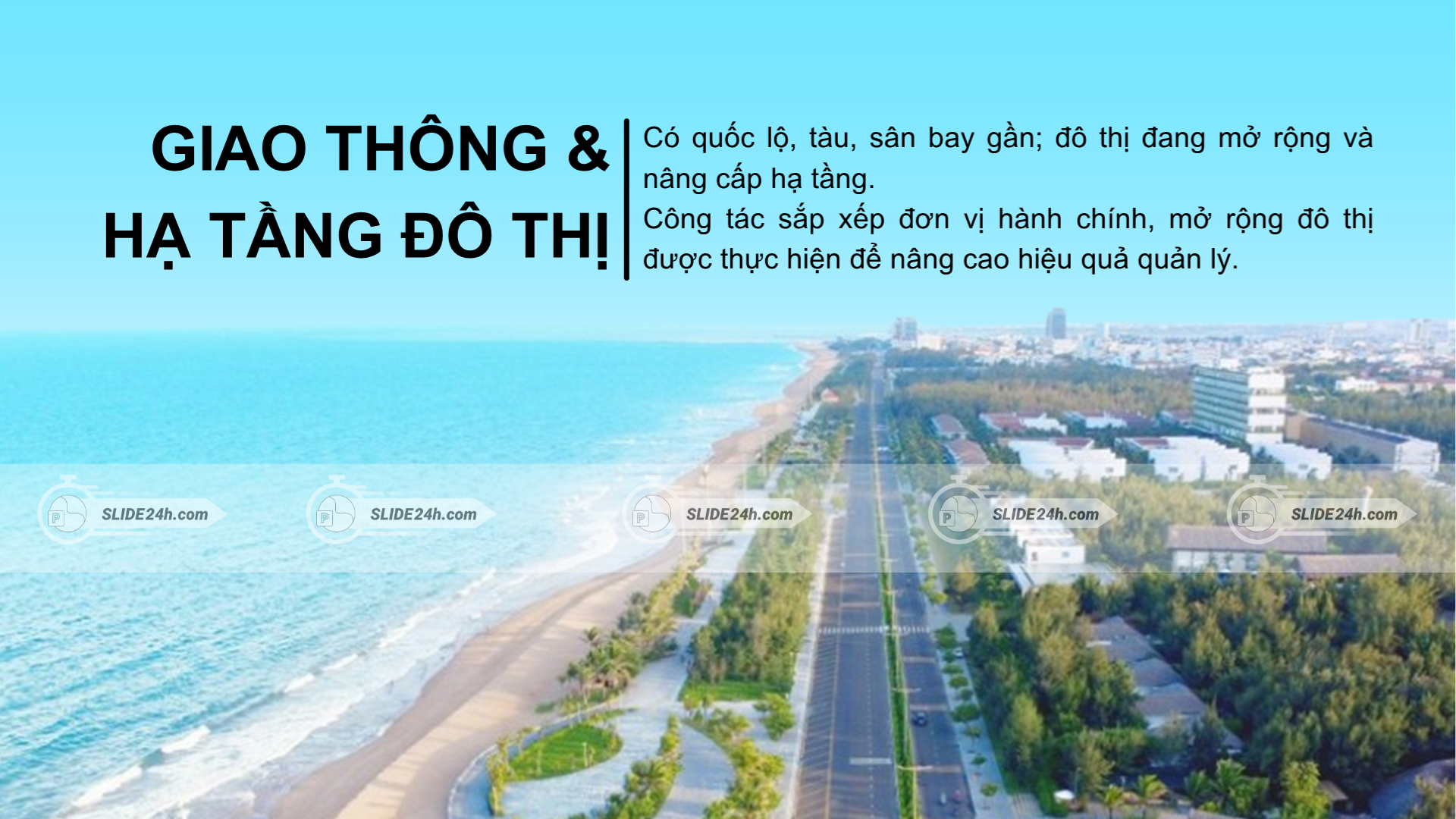 Giao thông và hạ tầng đô thị Tuy Hòa