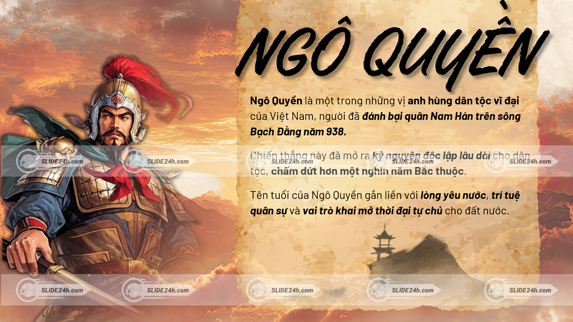 Giới thiệu đôi nét về Ngô Quyền