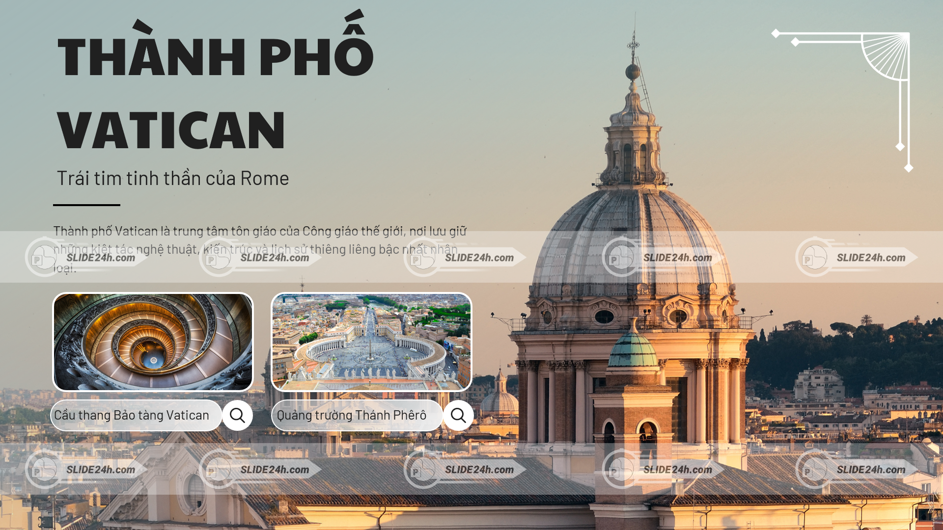 Giới thiệu thành phố Vatican