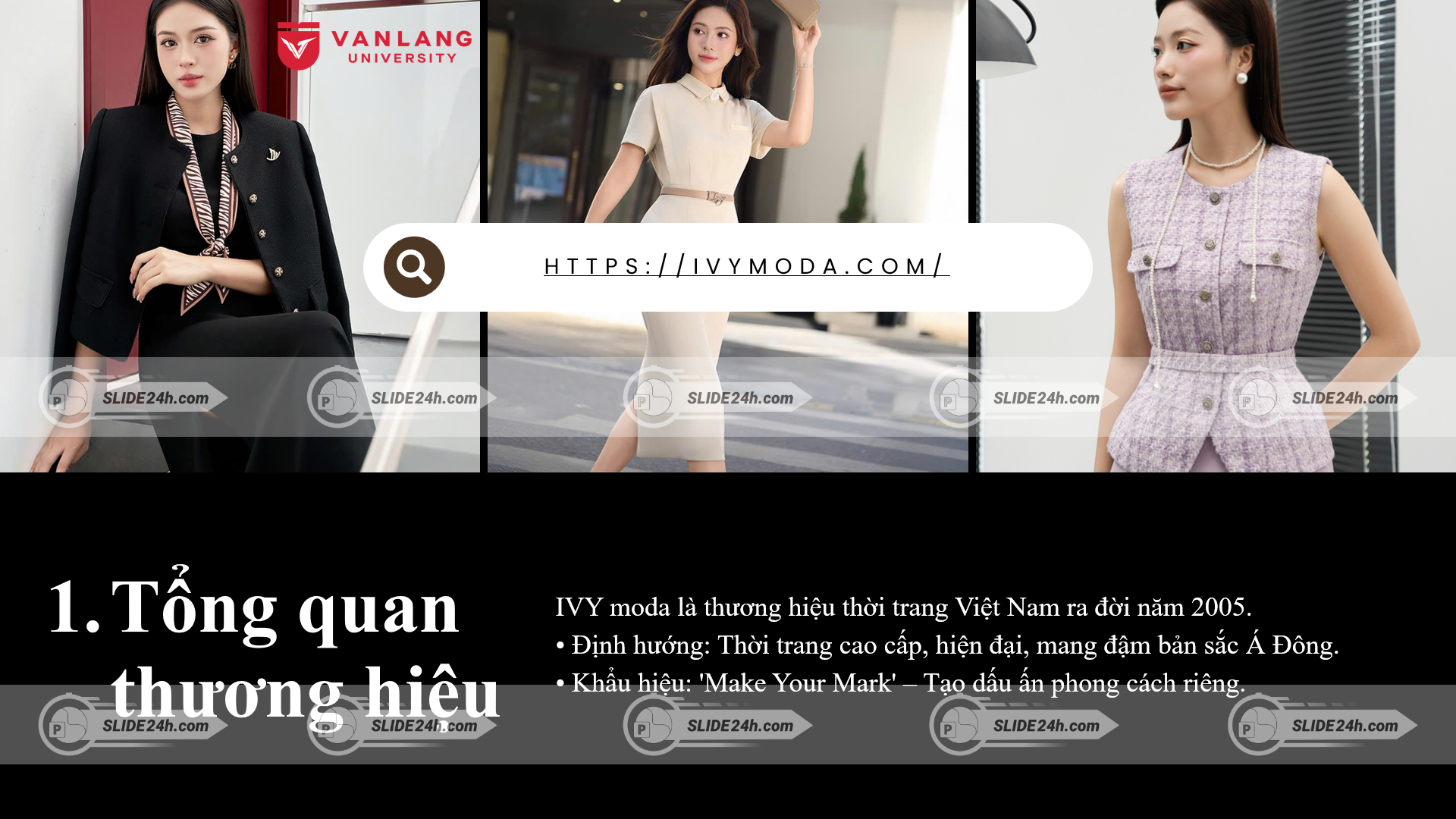 Giới thiệu thương hiệu IVY moda