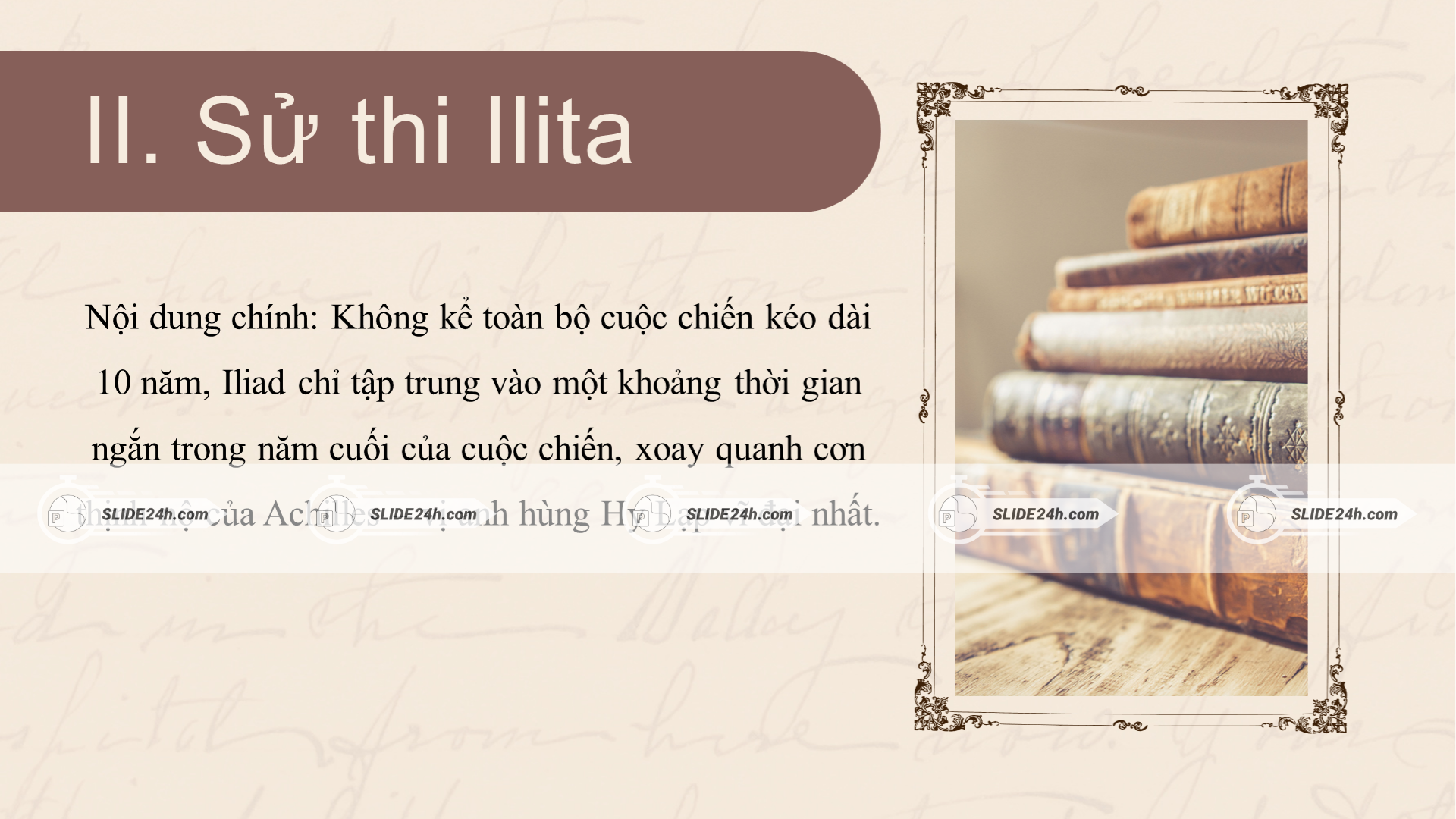 Giới thiệu về sử thi Ilita