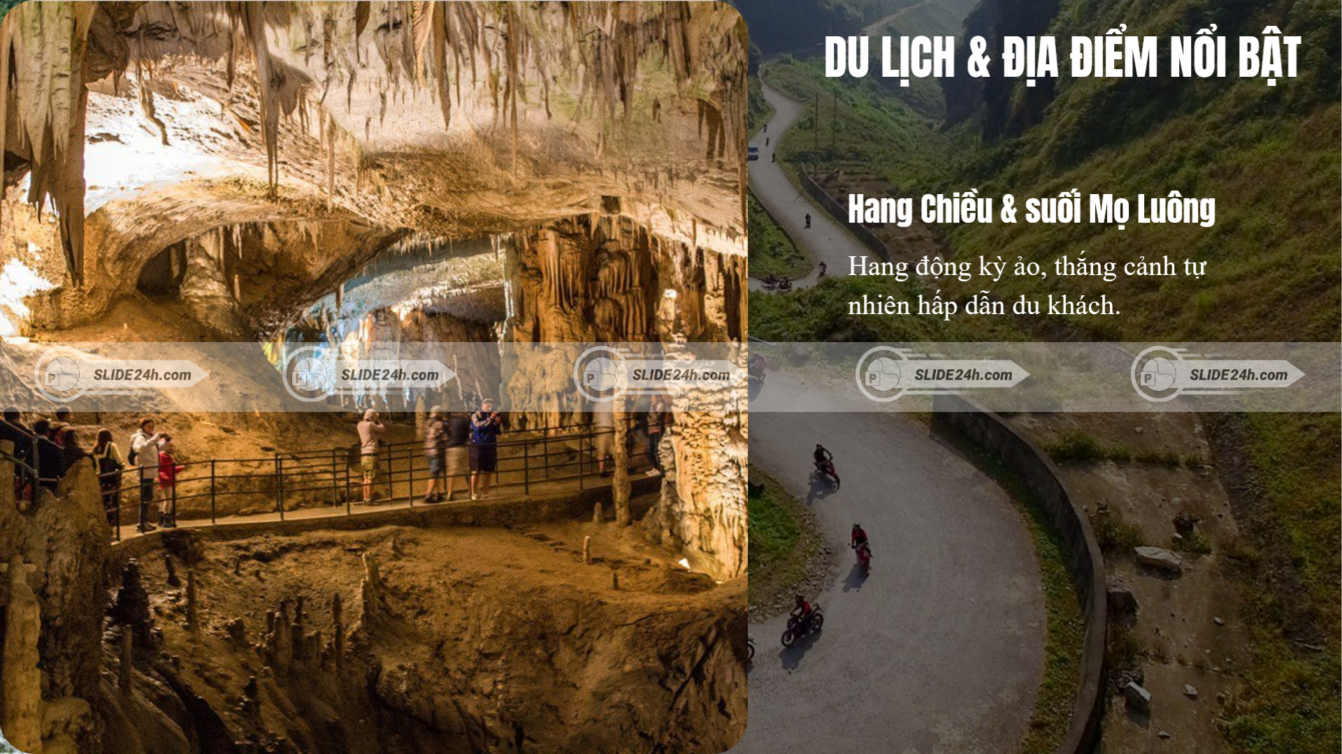 hang chiều suối mỏ luông thạch nhũ hang động mai châu