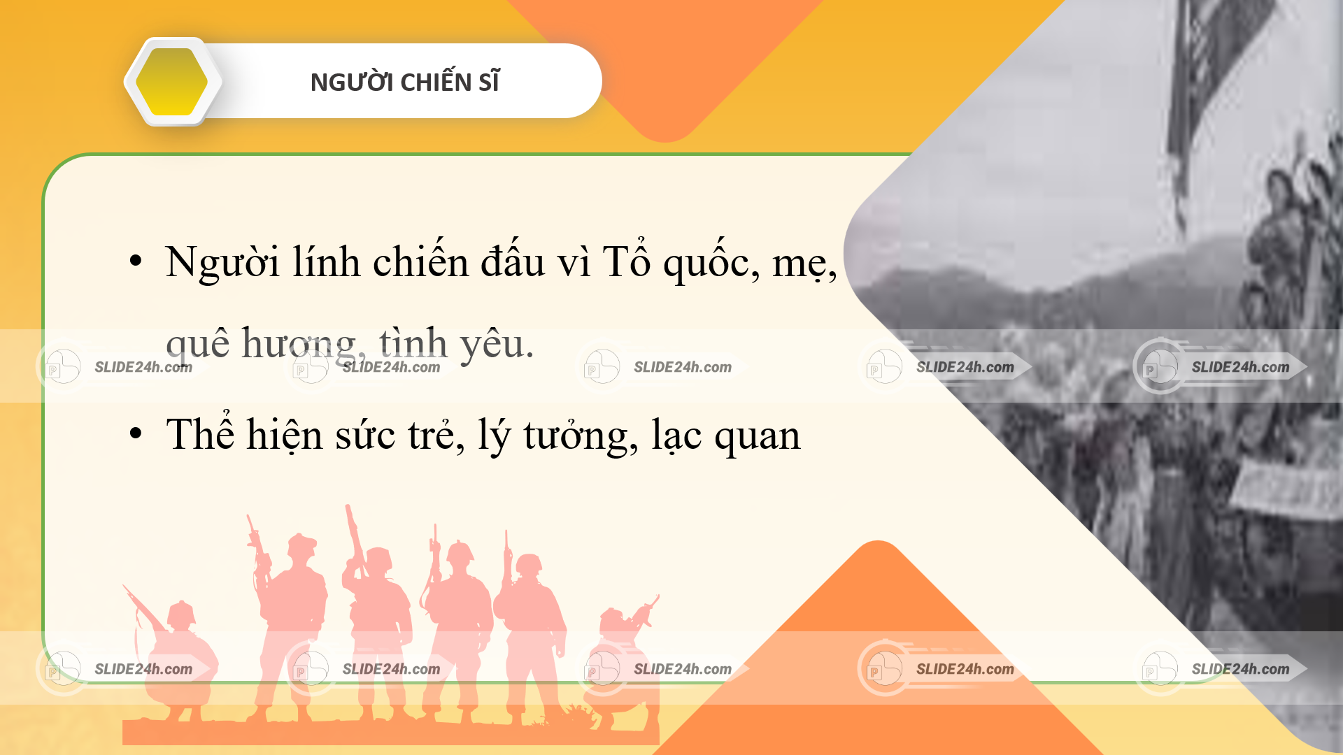 hình tượng người chiến sĩ trong thơ lê anh xuân với lý tưởng chiến đấu vì tổ quốc