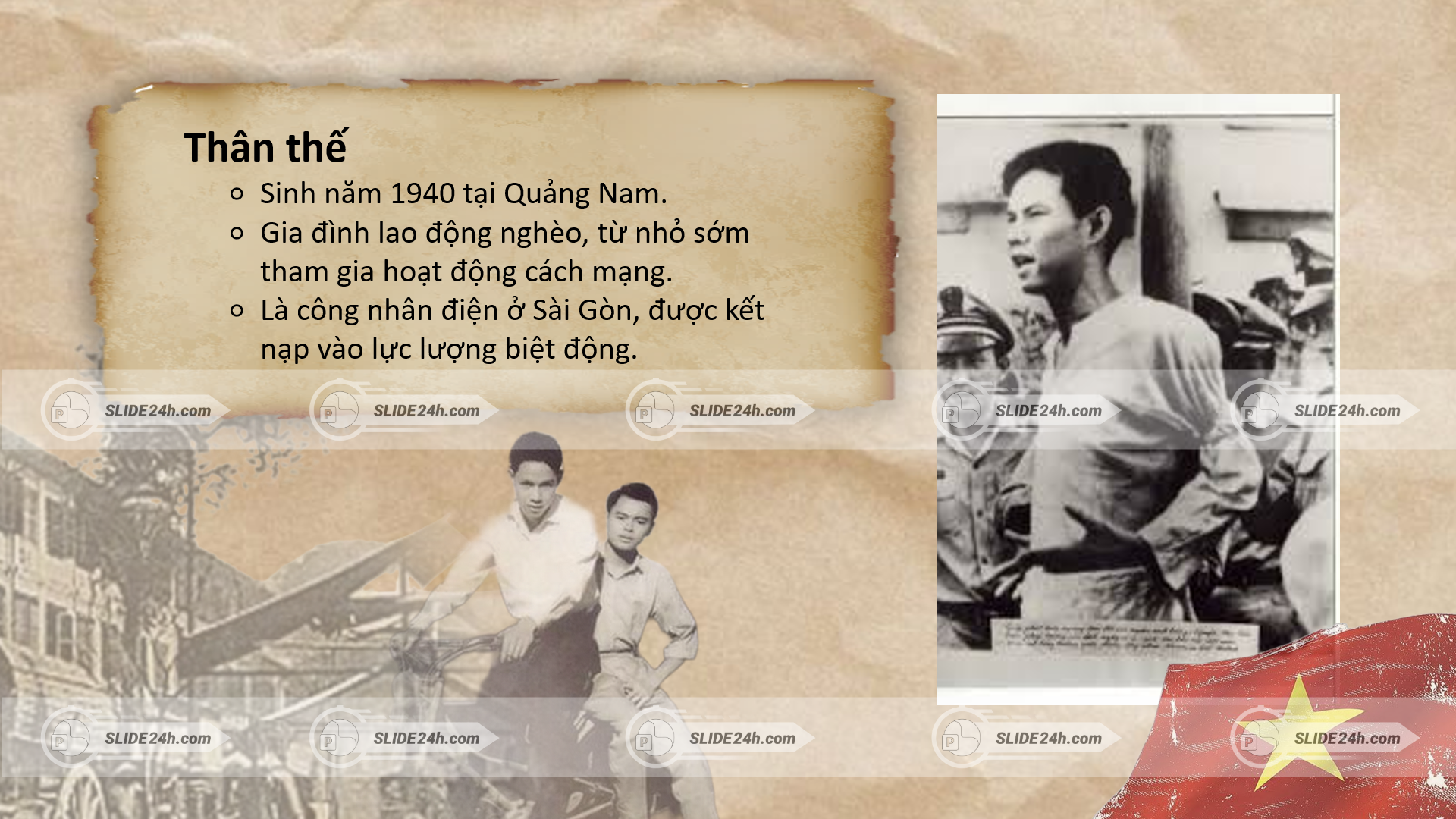 Hoàn cảnh gia đình của Nguyễn Văn Trỗi