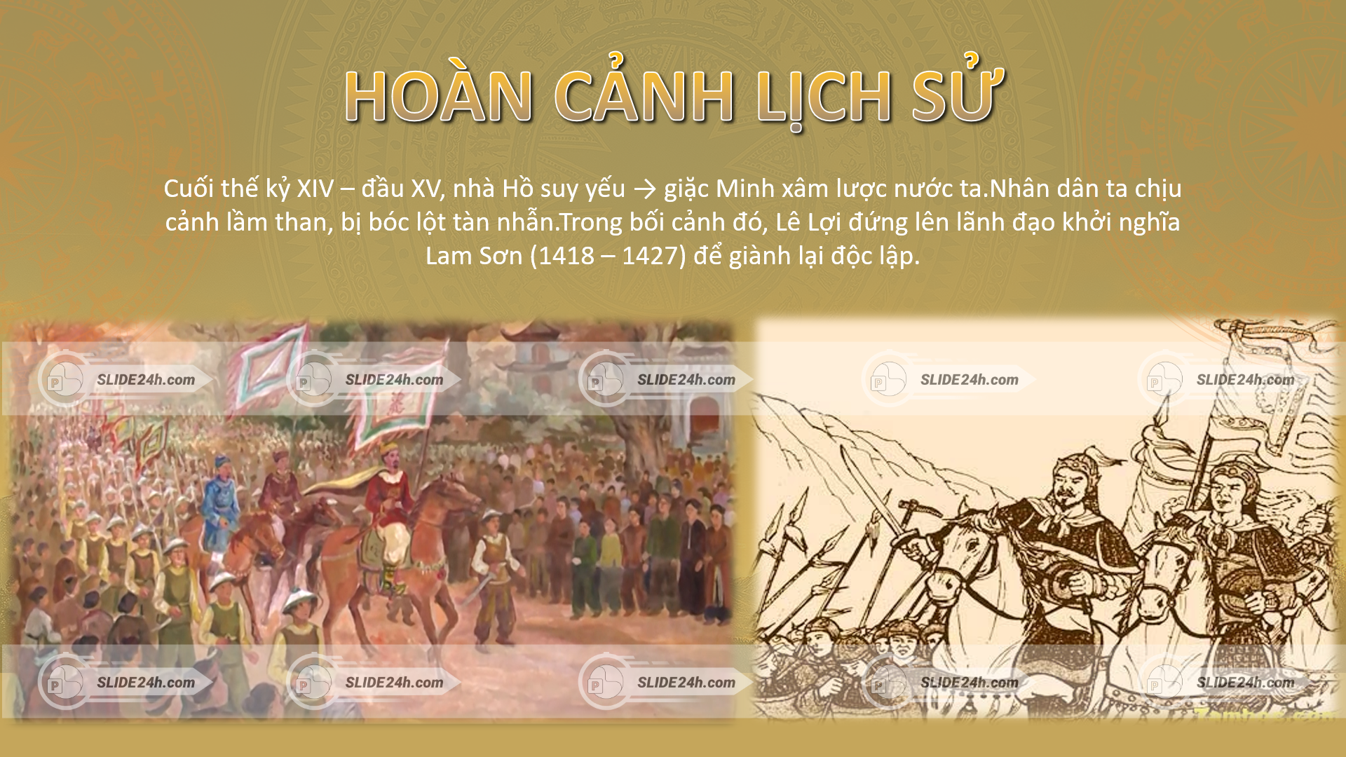 Hoàn cảnh lịch sử lúc bấy giờ