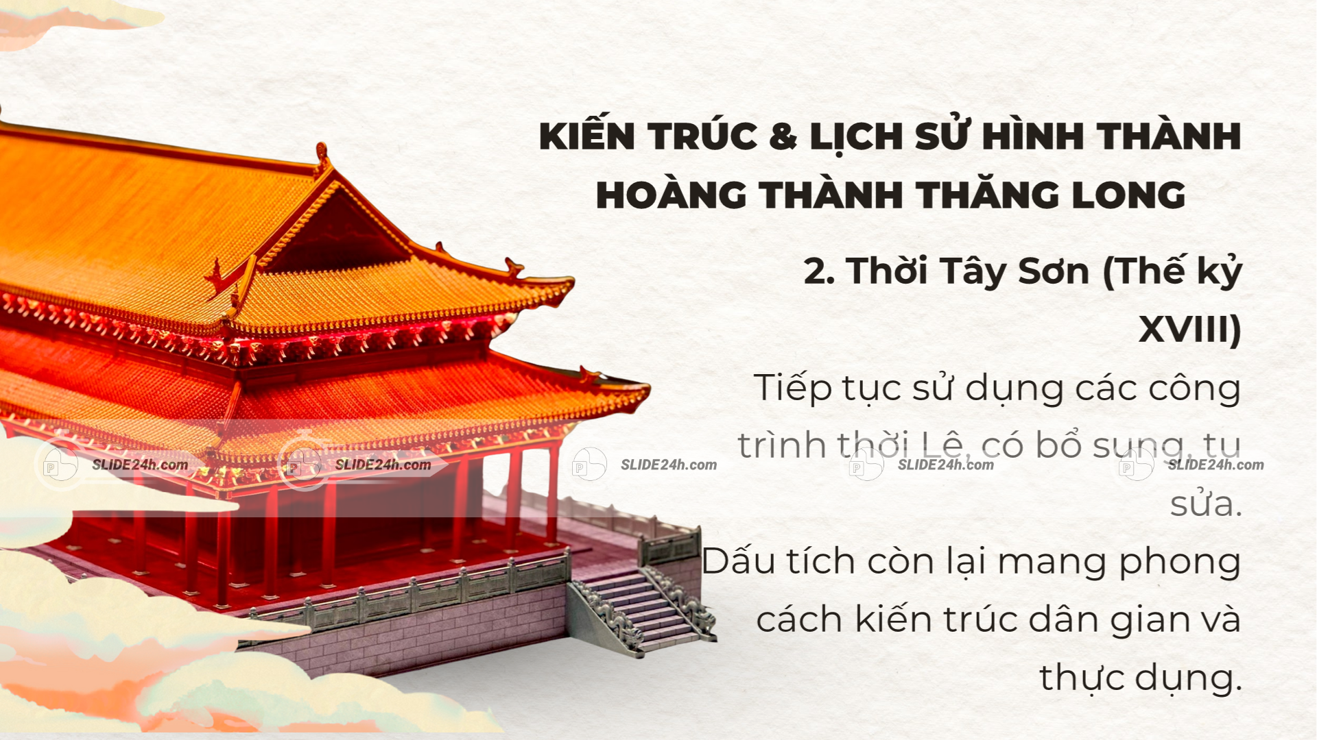 Hoàng thành Thăng Long thời Tây Sơn