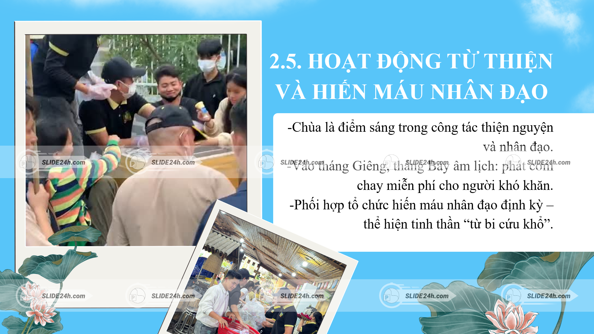 Hoạt động cộng đồng và từ thiện tại chùa Phước Tường