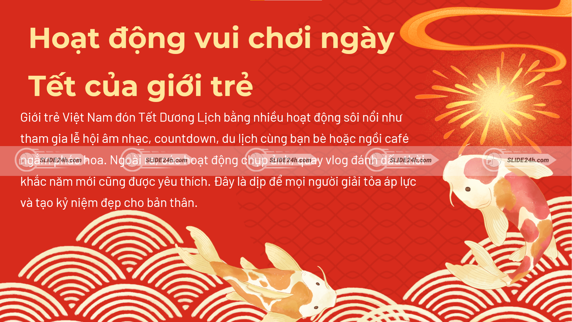 Hoạt động vui chơi ngày Tết 