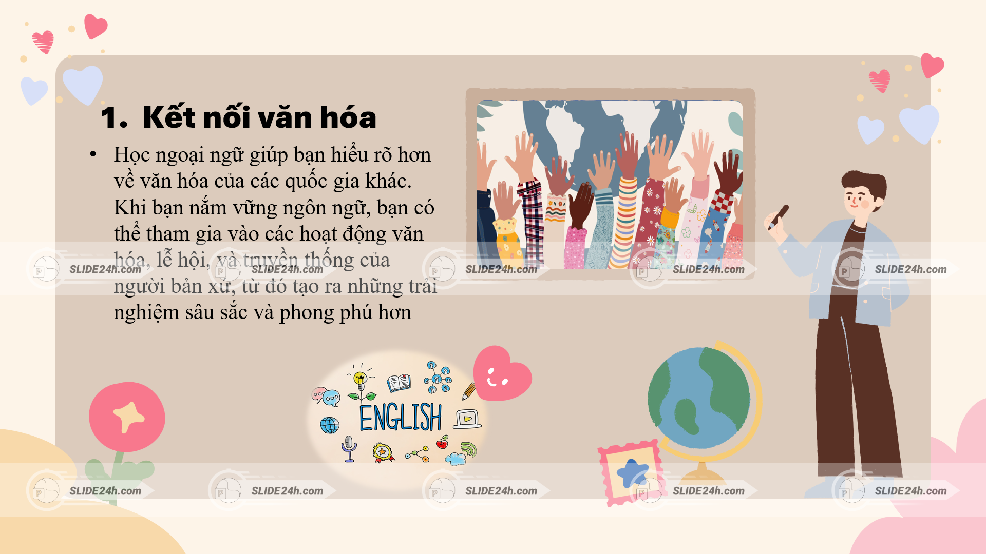 học ngoại ngữ giúp kết nối văn hóa giữa các quốc gia