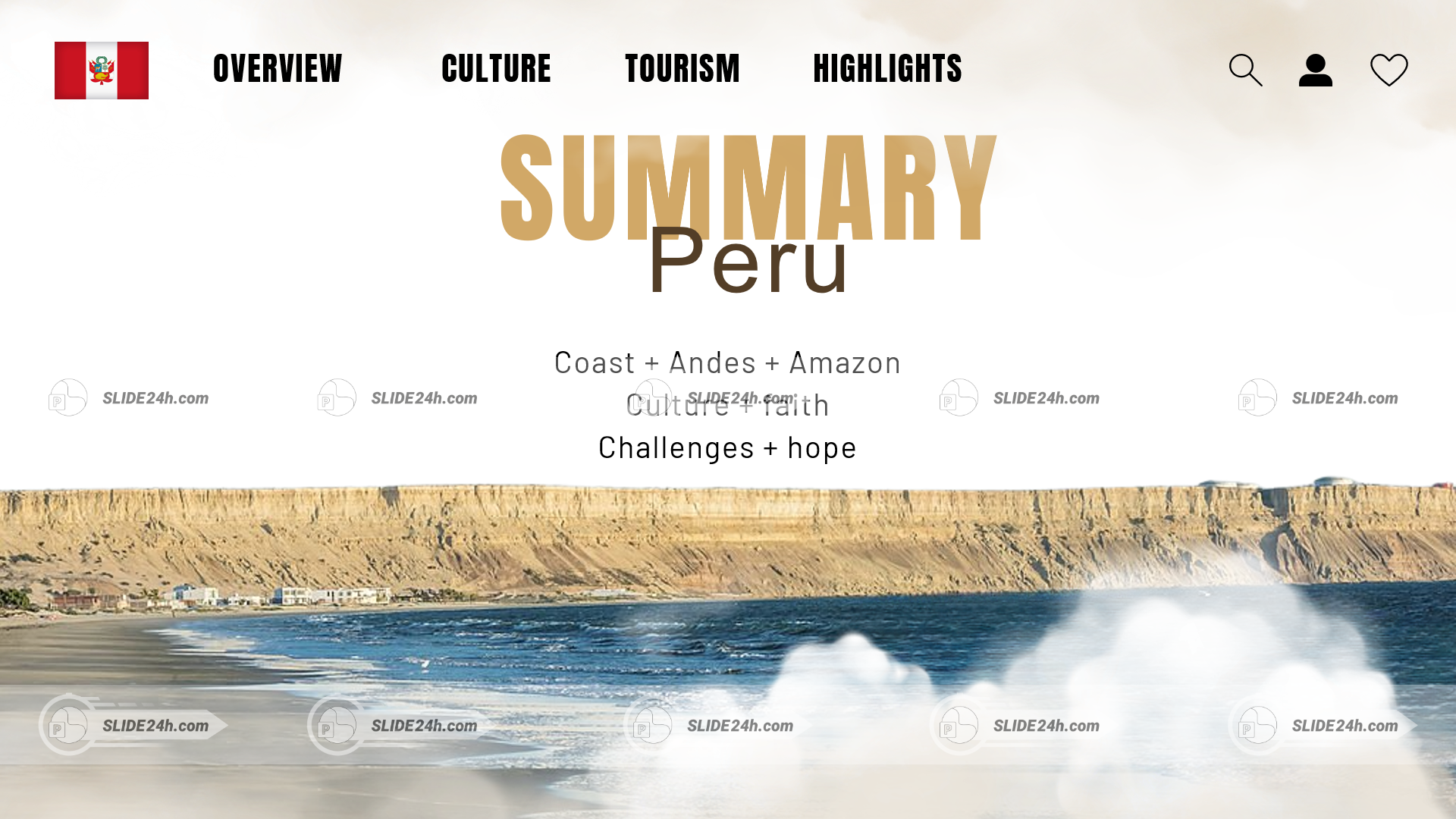 Kết luận khám phá Peru