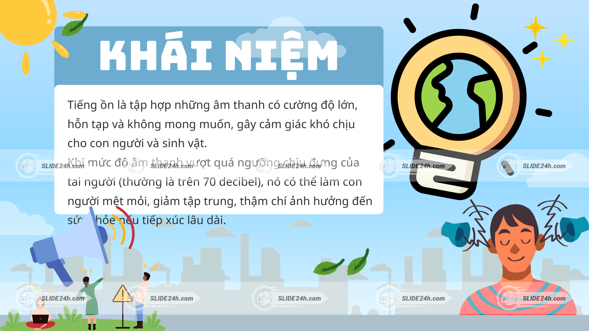 khái niệm ô nhiễm tiếng ồn là gì