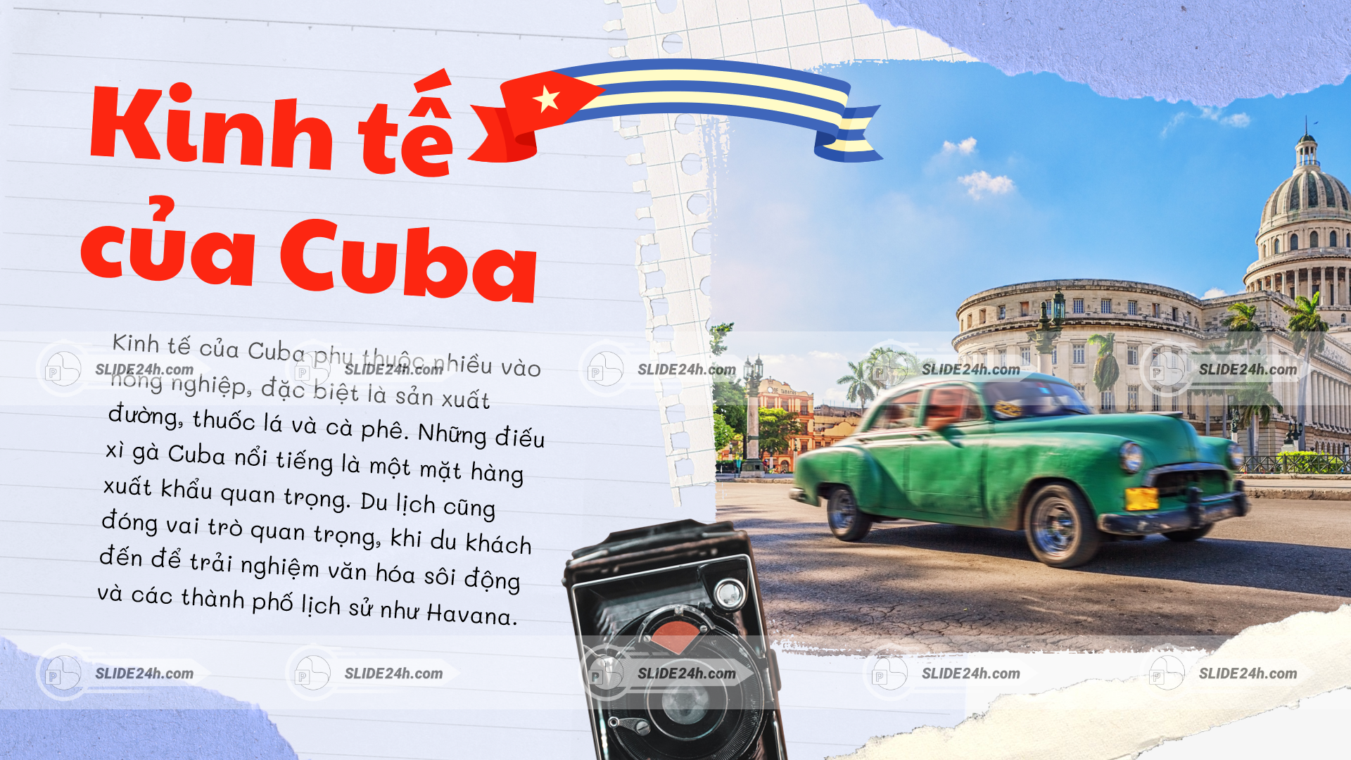 Khái quát kinh tế chủ lực Cuba